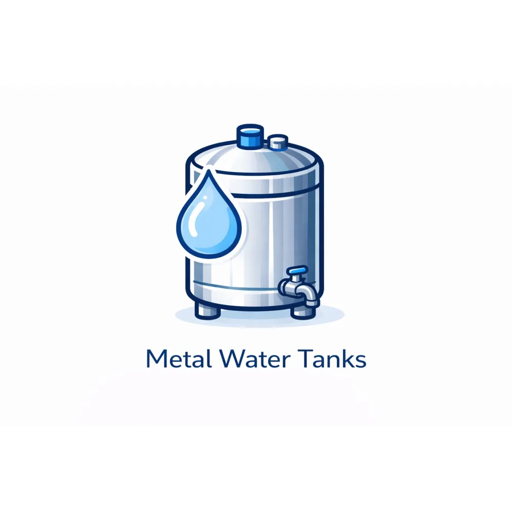 Metal su çənləri