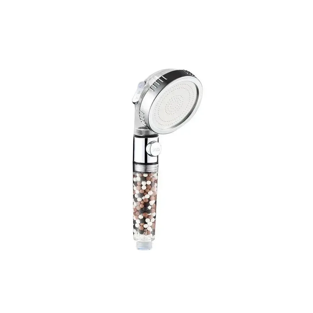 Mineral Filtrli Duş Başlığı – Su Təmizləyən və Təzyiq Artıran Duş