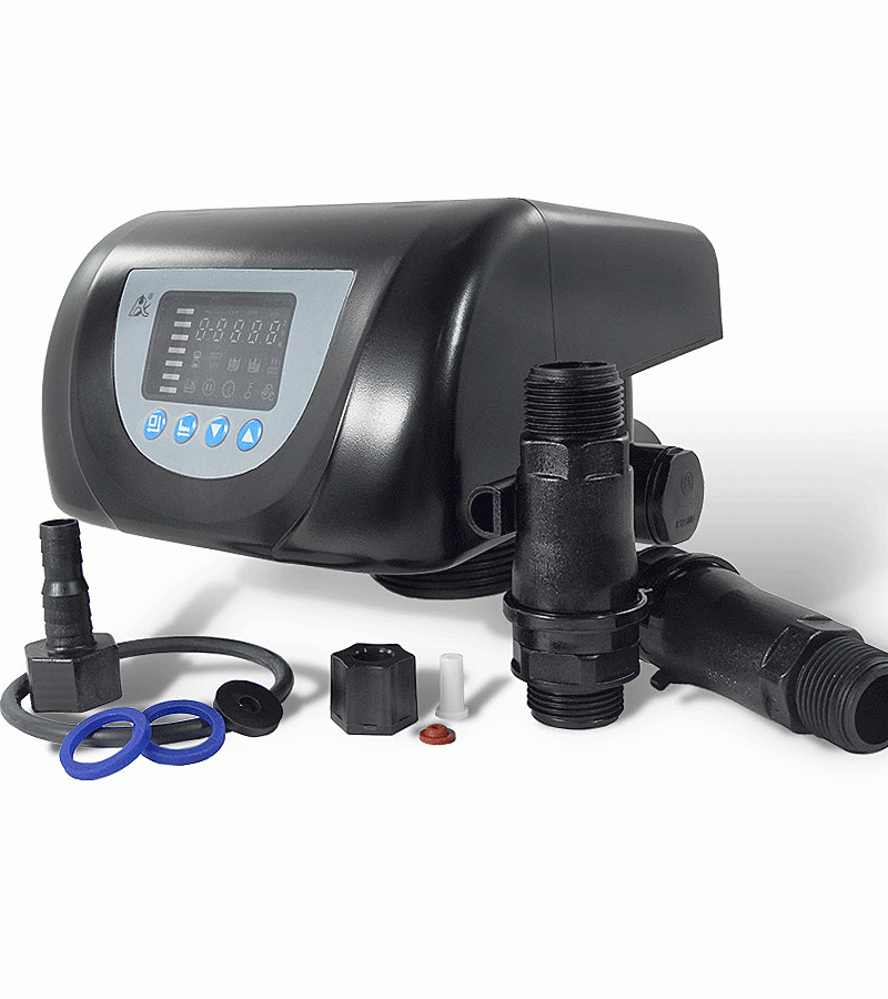 Runxin TM.F69A3 Avtomatik Yumşaldıcı Başlıq (1”) – LCD Volumetrik İdarəetmə